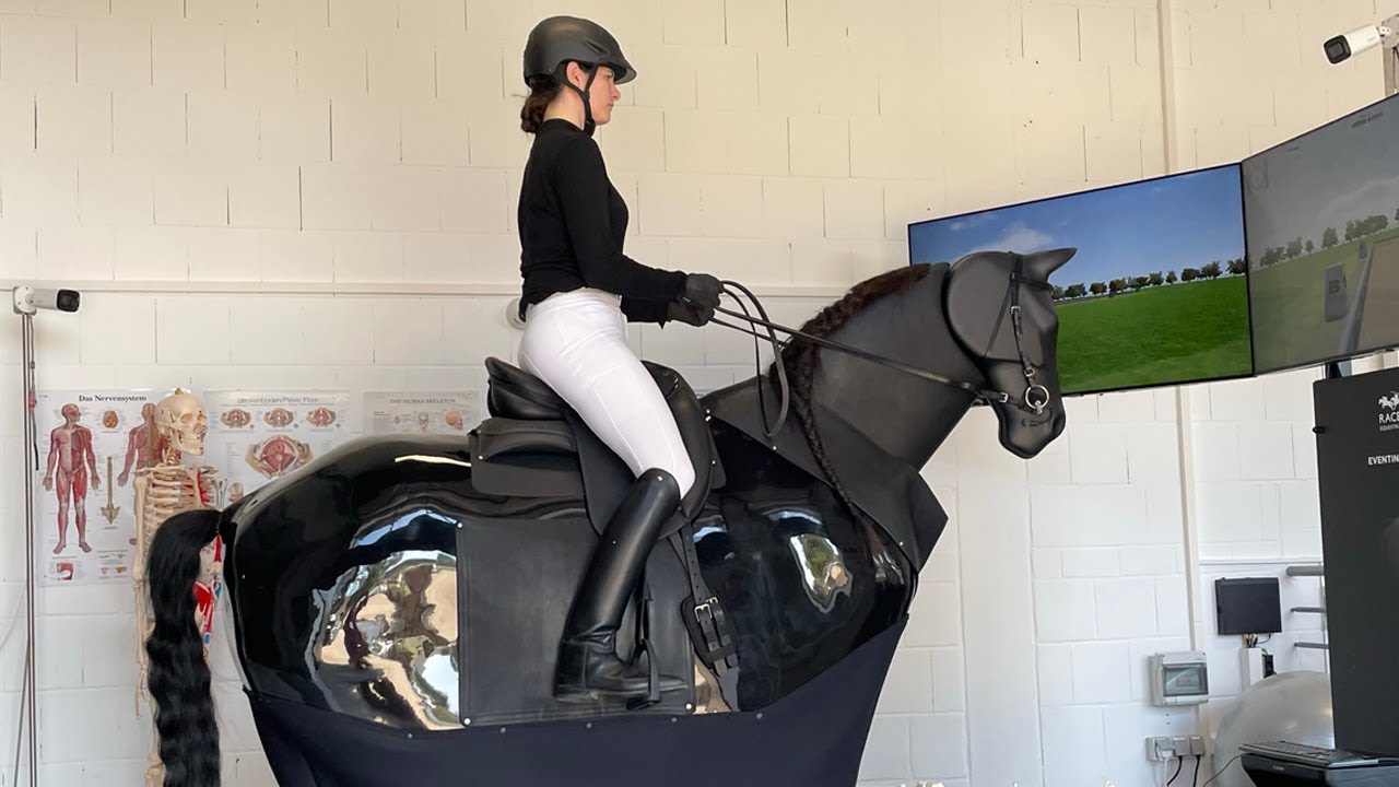 Reitzentrum Hasenberg mit Reitsimulator und Reiterfitness für besseres Reiten
