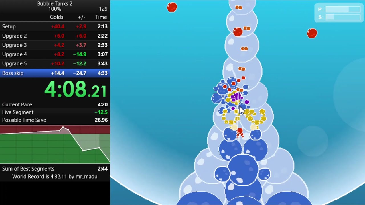 Bubble Tanks 2 in 4:31.2 [Old World Record]