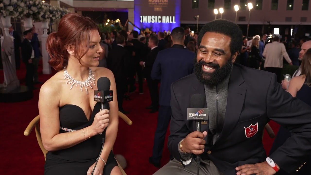 2024 Houston Sports Awards Red Carpet: Haywood Jeffires