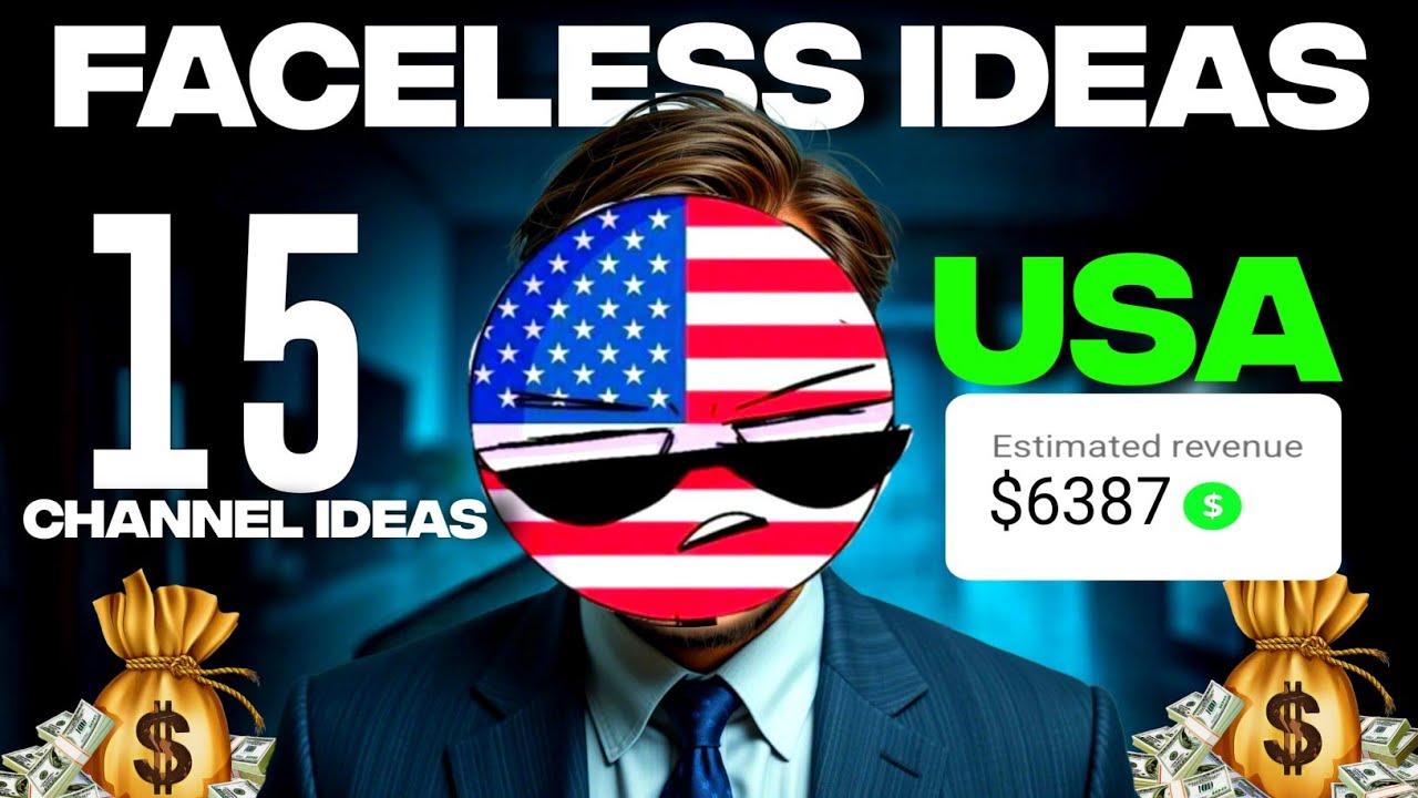 15 Best USA Faceless YouTube Channel Ideas 2025– High CPM Niches to Earn Big in 2025! 💰🔥