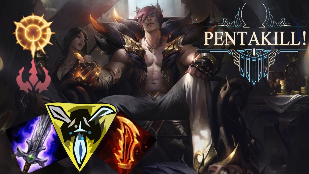 SETT TOP,  1V5 PENTAKILL, FULL ATTACK SPEED  WITH PRESS THE ATTACK AND RAGE BLADE OP!!!