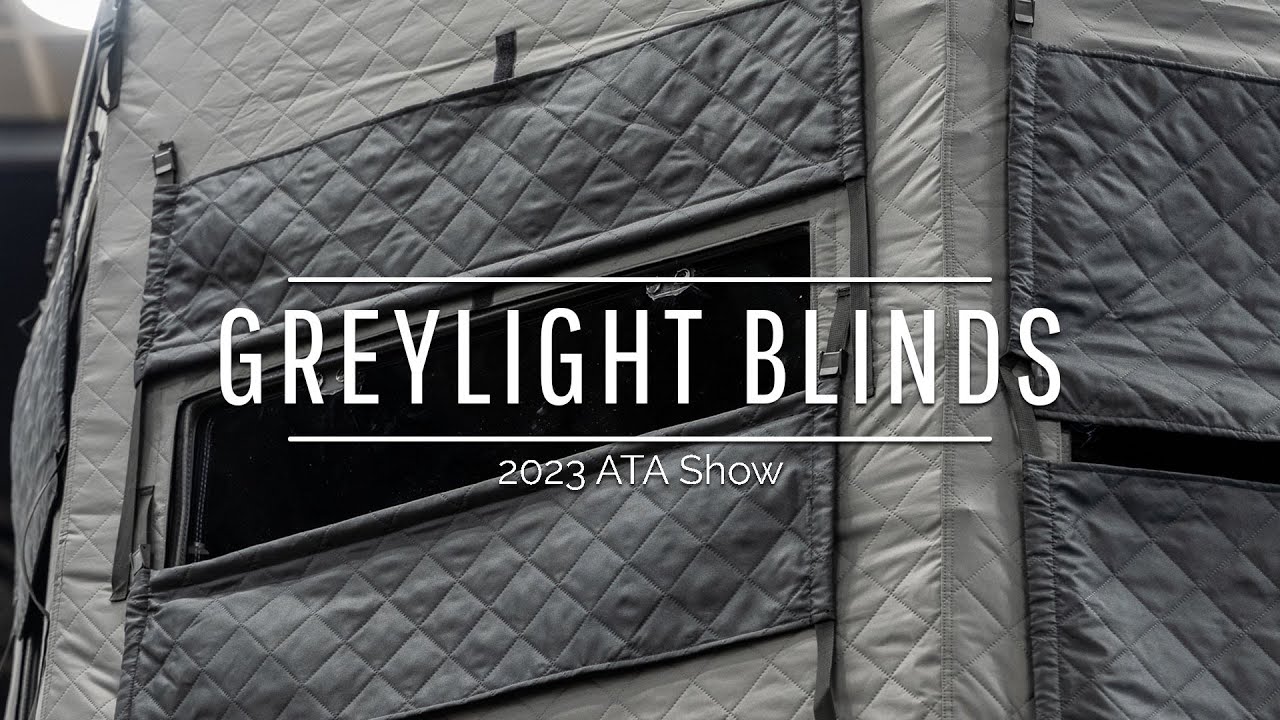 2023 ATA Show - Debut of the Greylight Twilight and Daybreak Hunting Blinds - SELFILMED.com