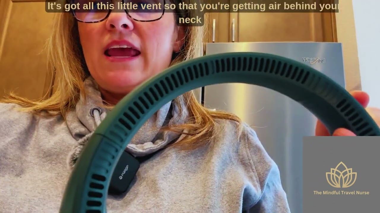 Quick Look at 5 Speed Portable Neck Fan