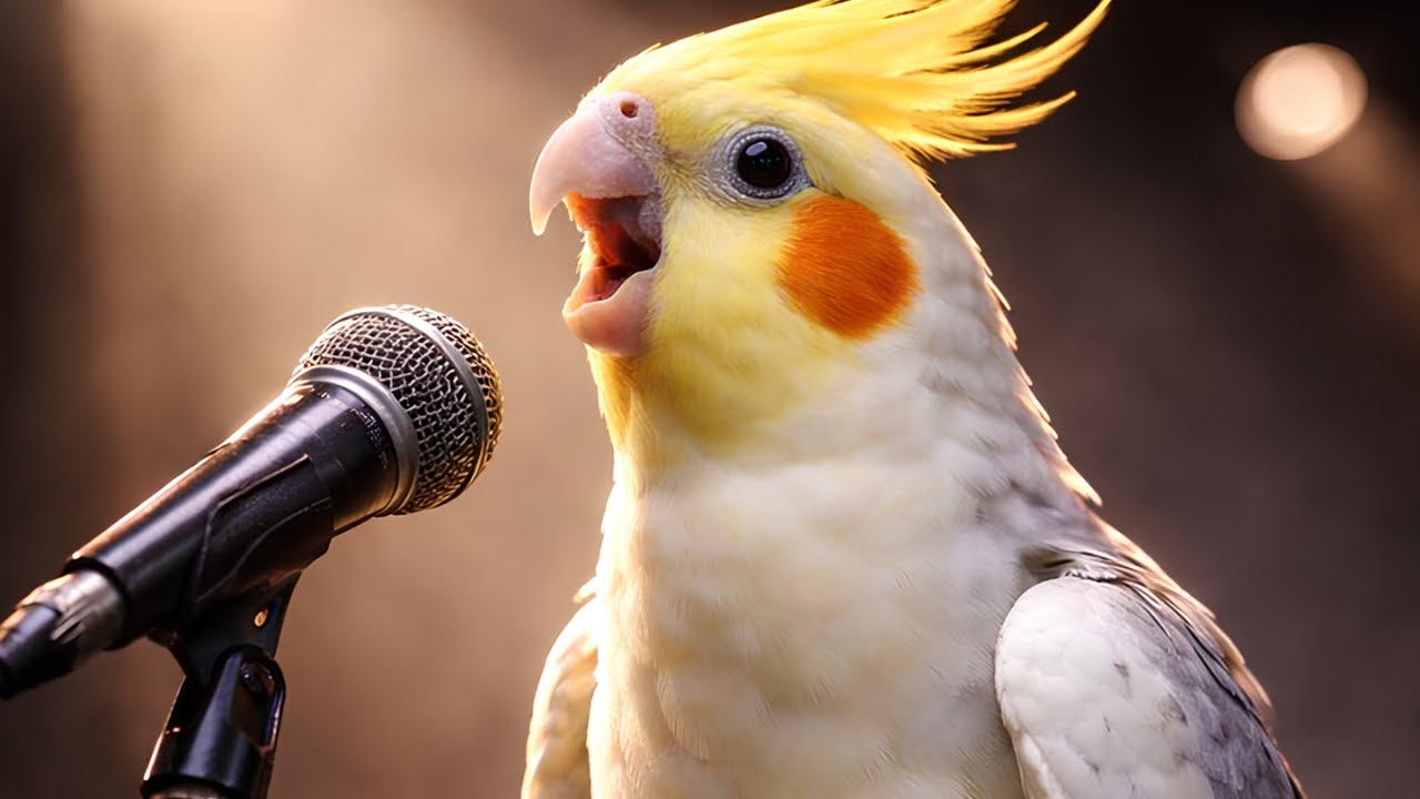 Cockatiel Singing for Other Birds 🐥 | Parrot Music & Bird Companionship