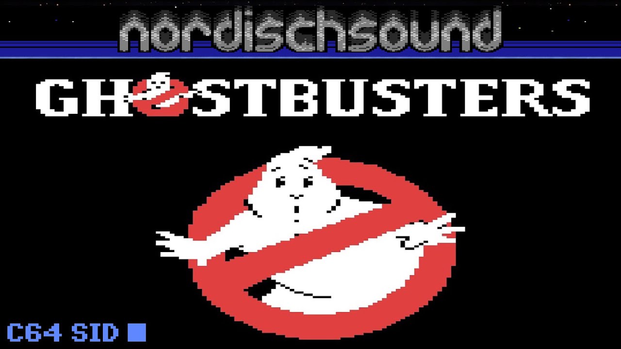 The REAL Ghostbusters – The Best 8-Bit Version You’ll Hear (C64 SID) 👻 [REMASTER]
