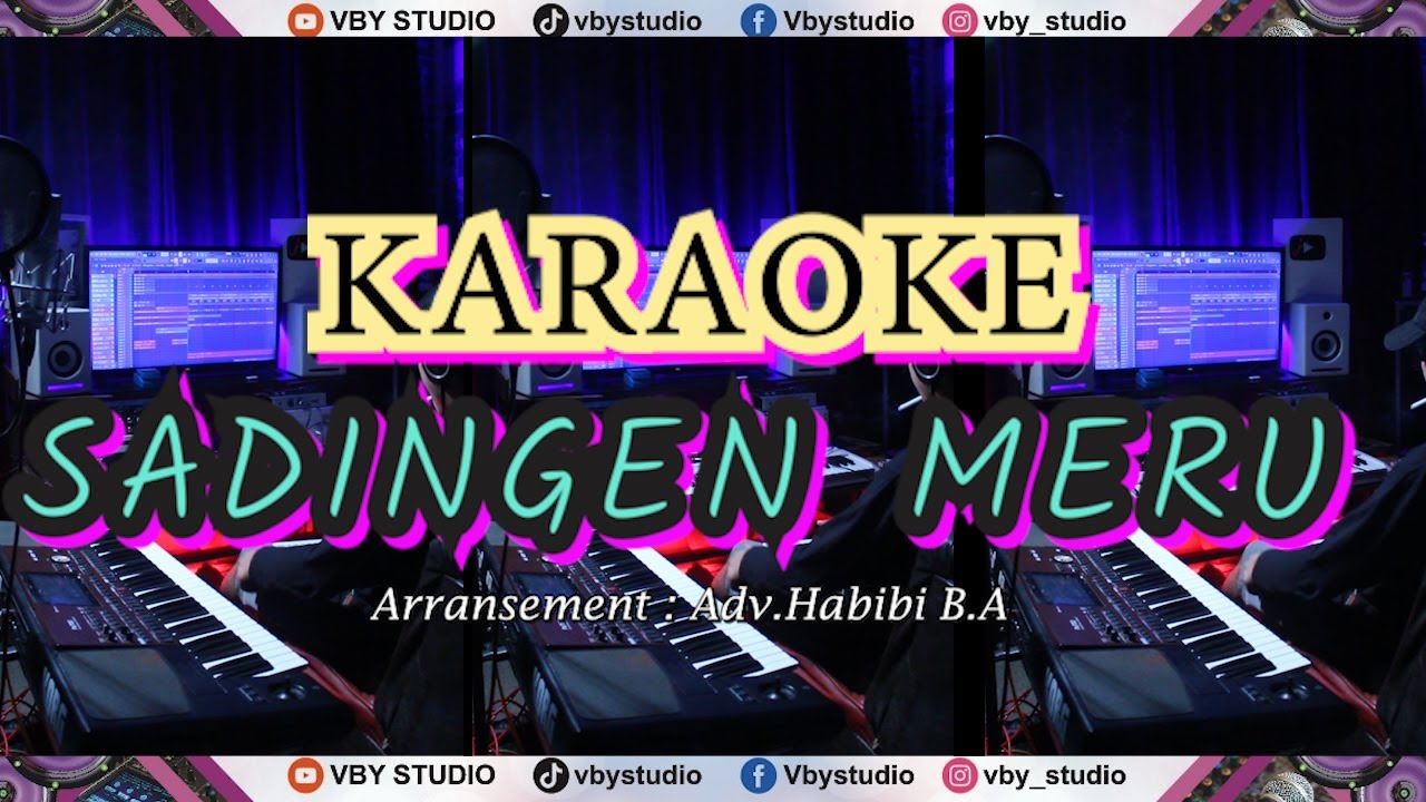 KARAOKE - SADINGEN MERU (LAGU DAYAK) - VERSI NATALIA TEWAH FEAT GRACE PUTRI