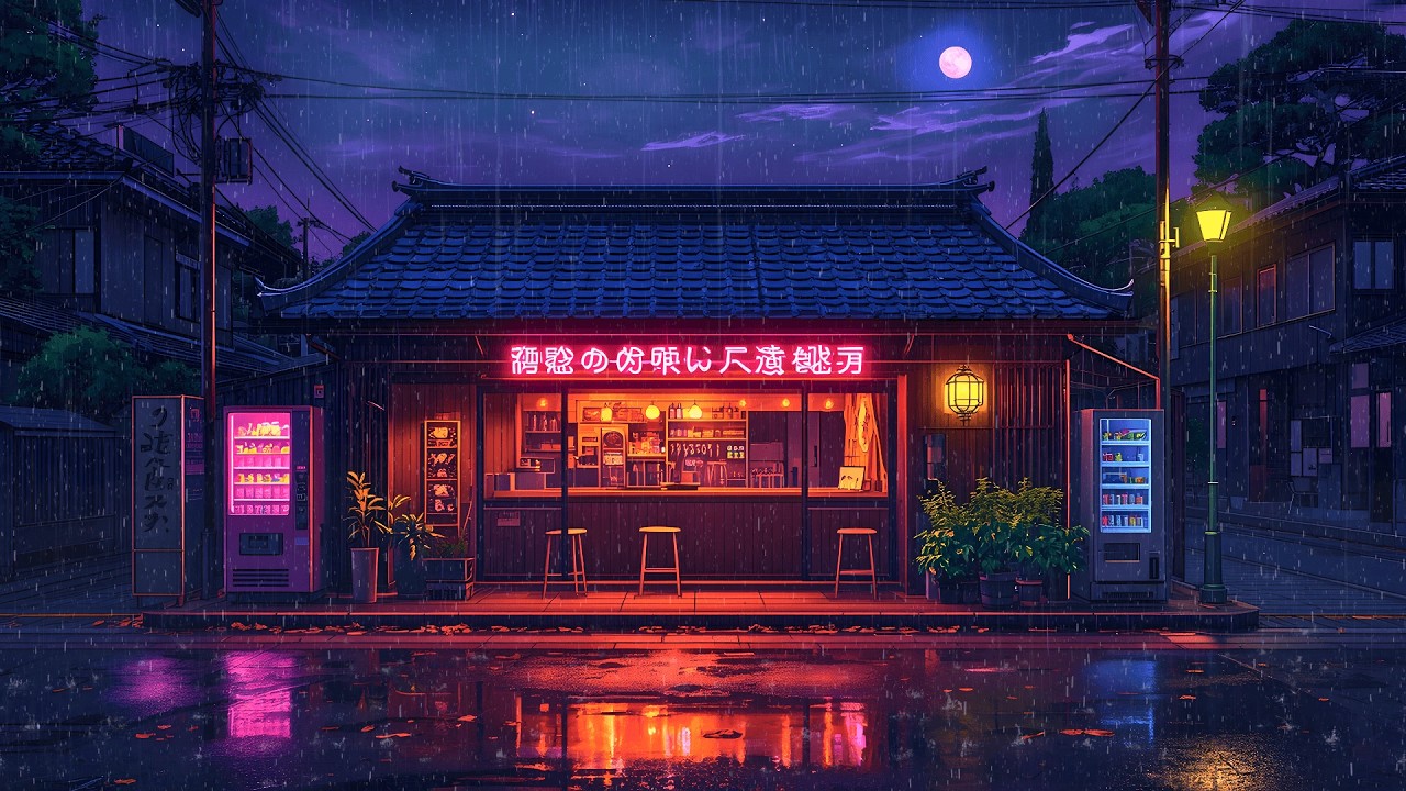 2AM Tokyo Rain 🌧️ Relaxing Lofi for Late Night Study Sessions