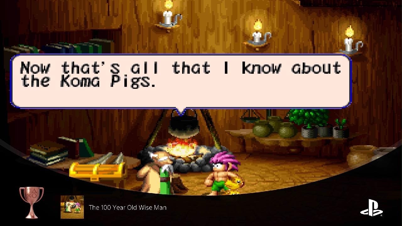 Tombi! Special Edition_2024/08/03/20:02:59 The 100 year old wise man trophy 🏆