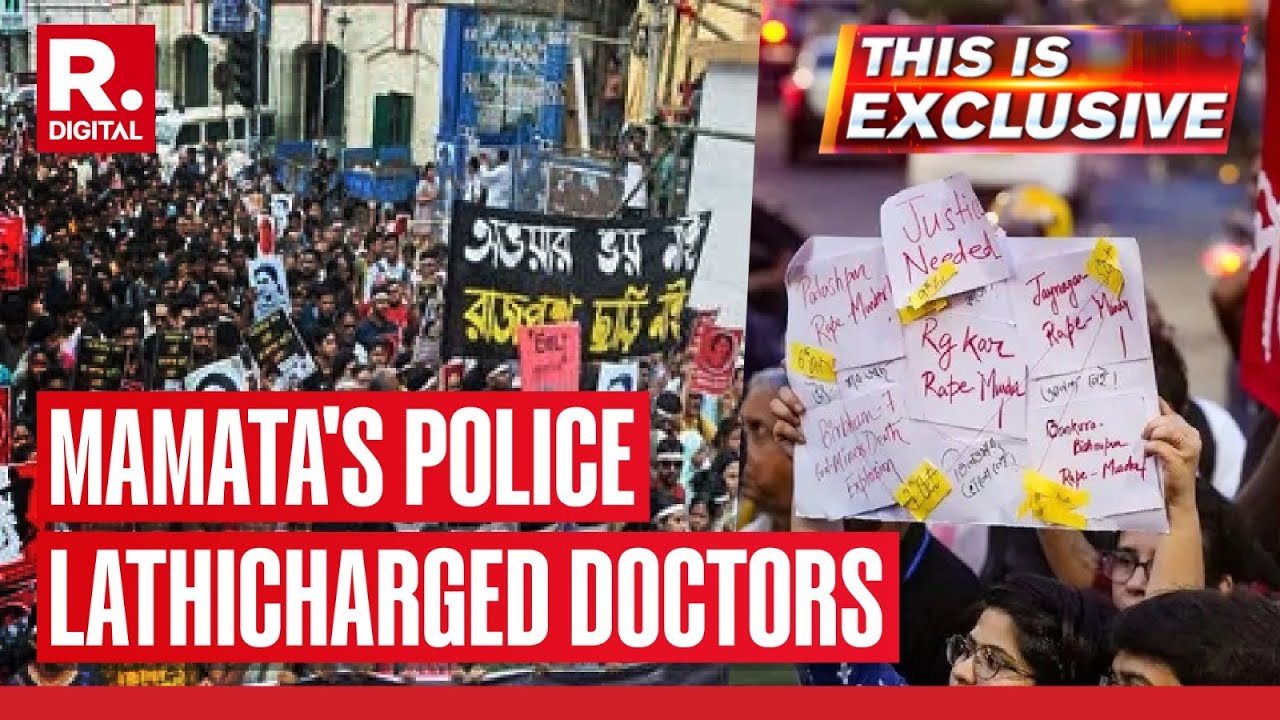 RG Kar Case Latest News: Doctors Lathi charged In Kolkata | This Is Exclusive