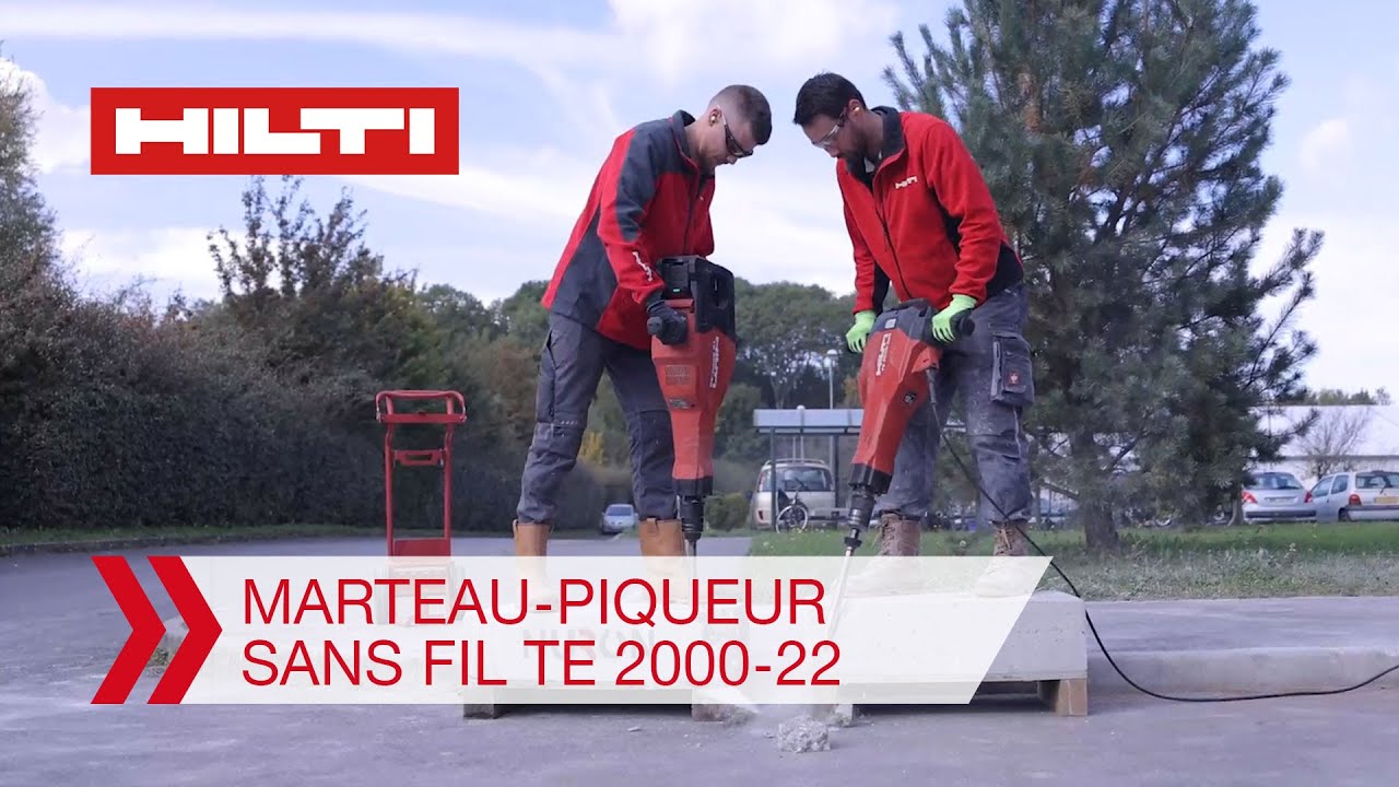 Présentation du marteau-piqueur sans fil Nuron TE 2000-22