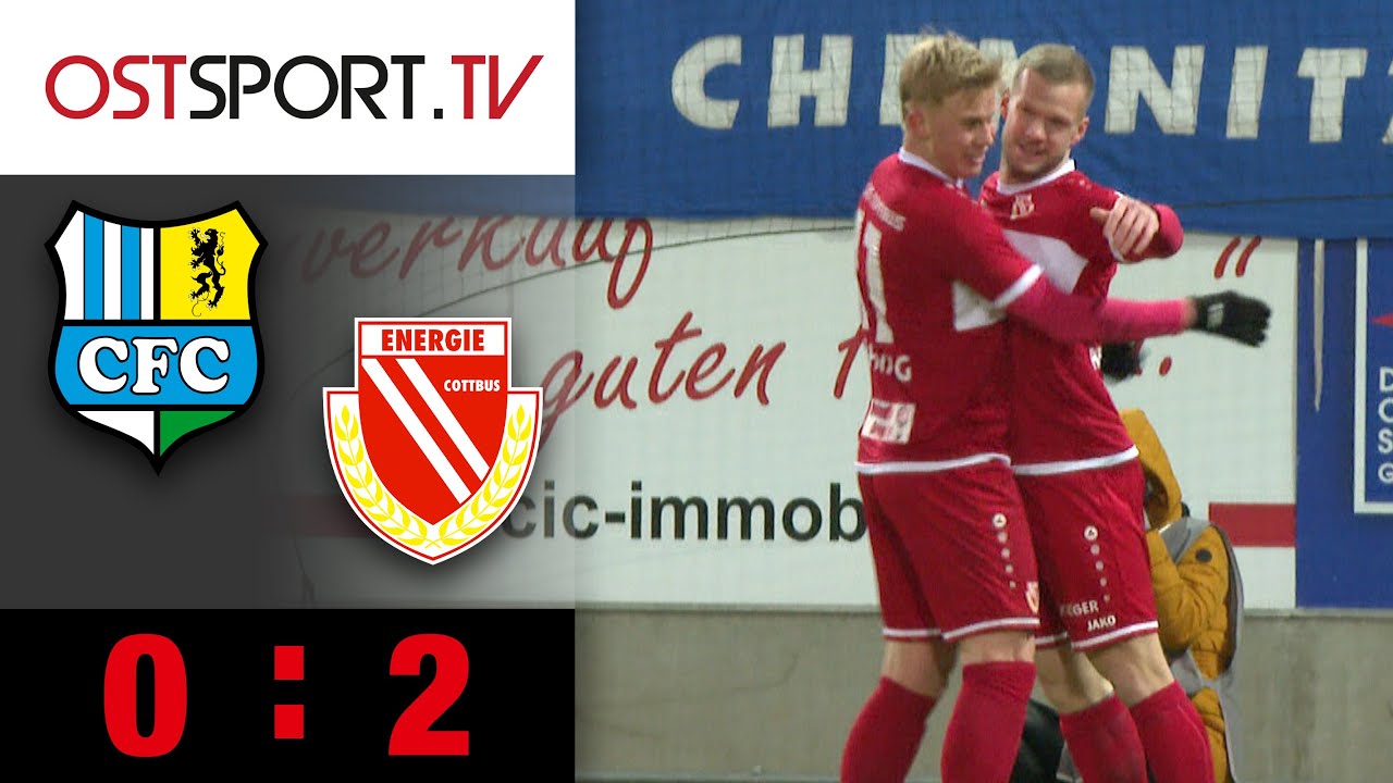 Hot, hotter, Hottmann! Energie schlägt CFC : Chemnitzer FC - E.Cottbus 0:2 | Regionalliga Nordost