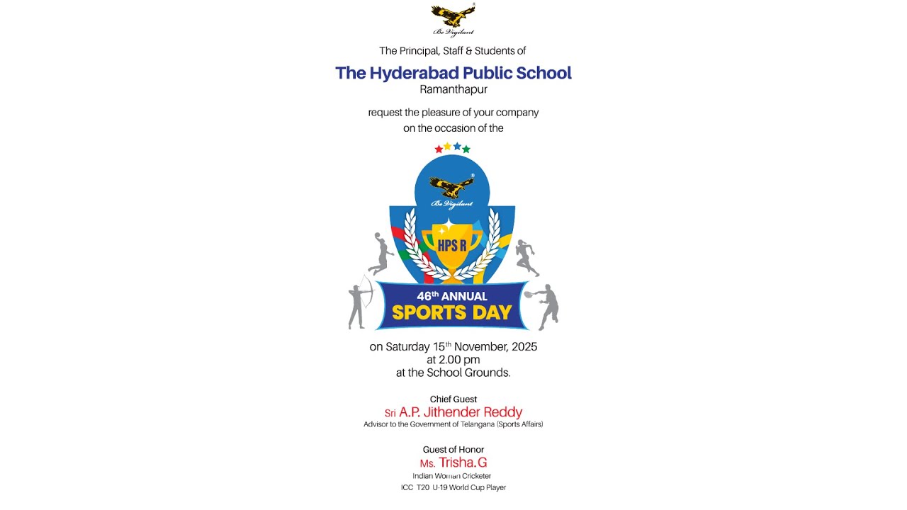46th Annual Sports Day - The Hyderabad Public School Ramanthapur, 2025