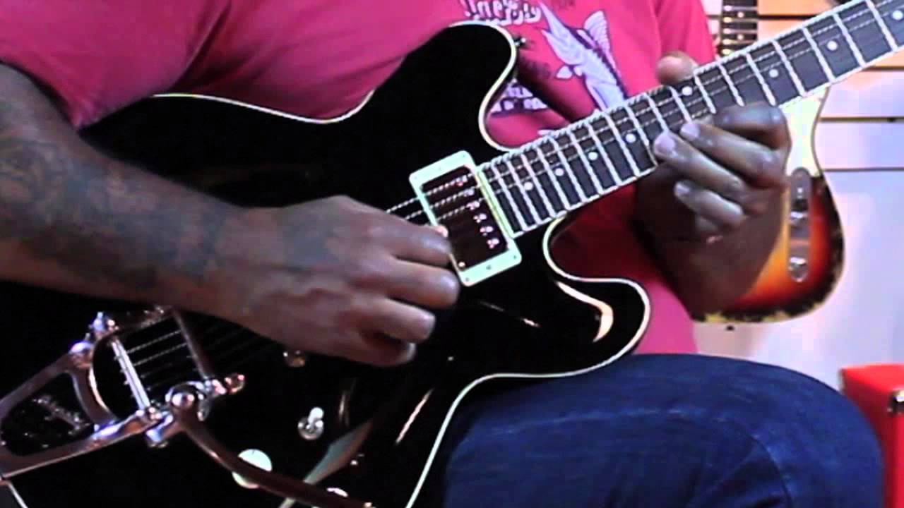 Collings I-35 LC Deluxe Bigsby Black by Make'n Music Chicago featuring Kirk Fletcher