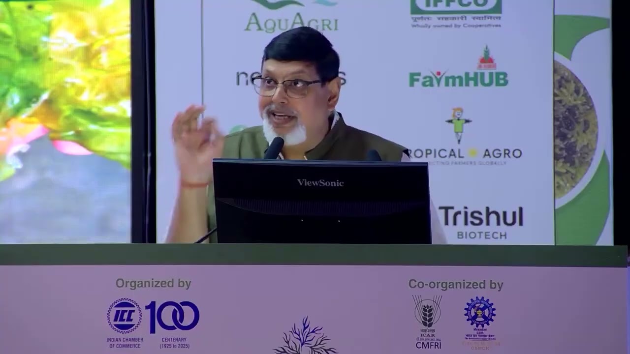 Vipin Saini CEO BASAI Talk at ICC Seaweed Int'l Conf  Kochi January  29, 2026