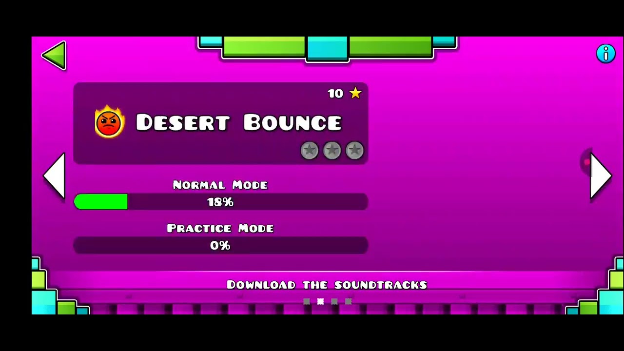 Geometry dash sahara (boring)