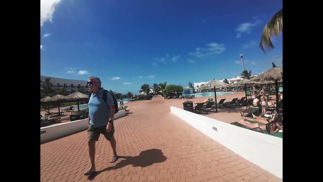 Walking Around Sol Dunas Hotel Sal | Cabo Verde 4K Tour (Ambient Music)