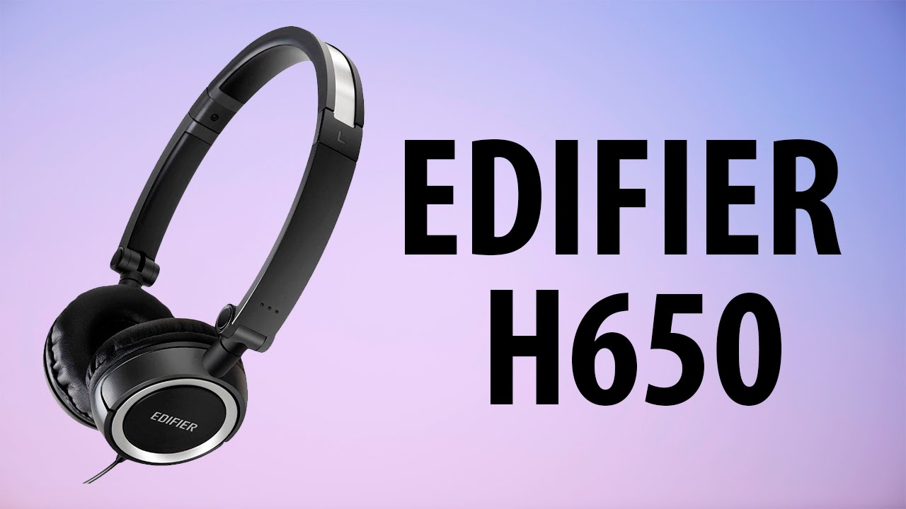 Видеообзор на Наушники Edifier H650 (Review Edifier H650 headphones)