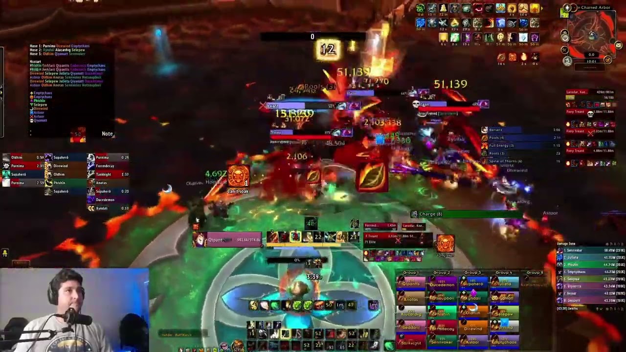 Mythic Larodar Morning Brew First Kill (Raid Lead/Ret Pally PoV)