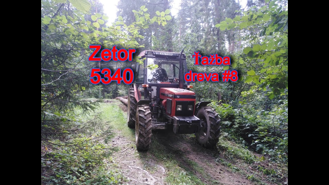 Zetor 5340+Krpan 5.5 ER|Ťažba dreva #8|