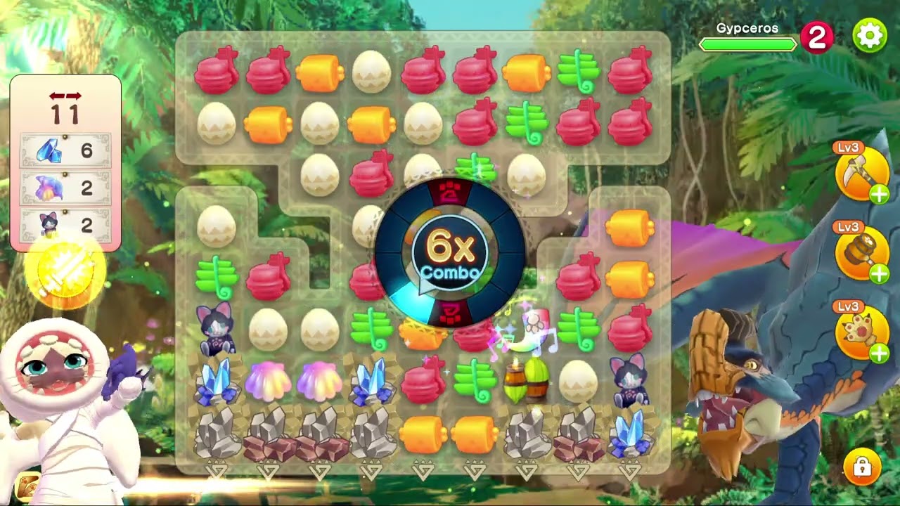 Monster Hunter: Puzzles - Gypceros ゲリョス