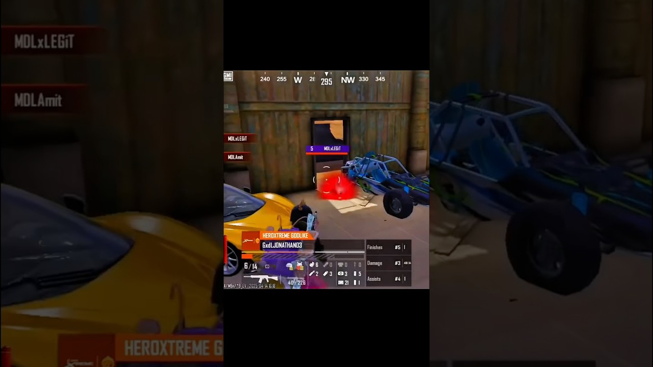 jonathan 1v4 MdL esports || admino and jonathan #bgis2025 #bgmi #jonathangaming #admino #godlike