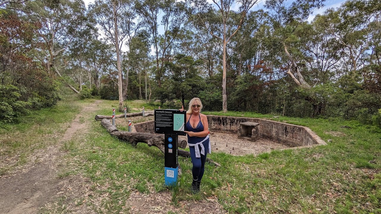 SS/370-Wangi WWII Anti-Aircraft Gun Emplacement Wangi Wangi Lake Macquarie Slideshow 26'..