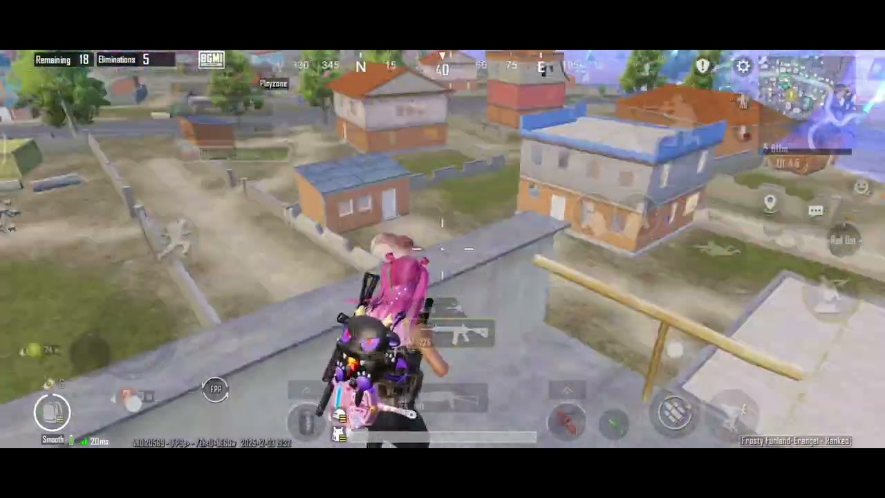 NO FIGHT with streamers. Chicken Dinner Gameplay @BattlegroundsMobile_IN @PUBG #pubggameplay#bgmi 