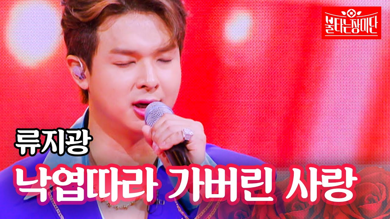 류지광 - 낙엽따라 가버린 사랑｜불타는 장미단 40회