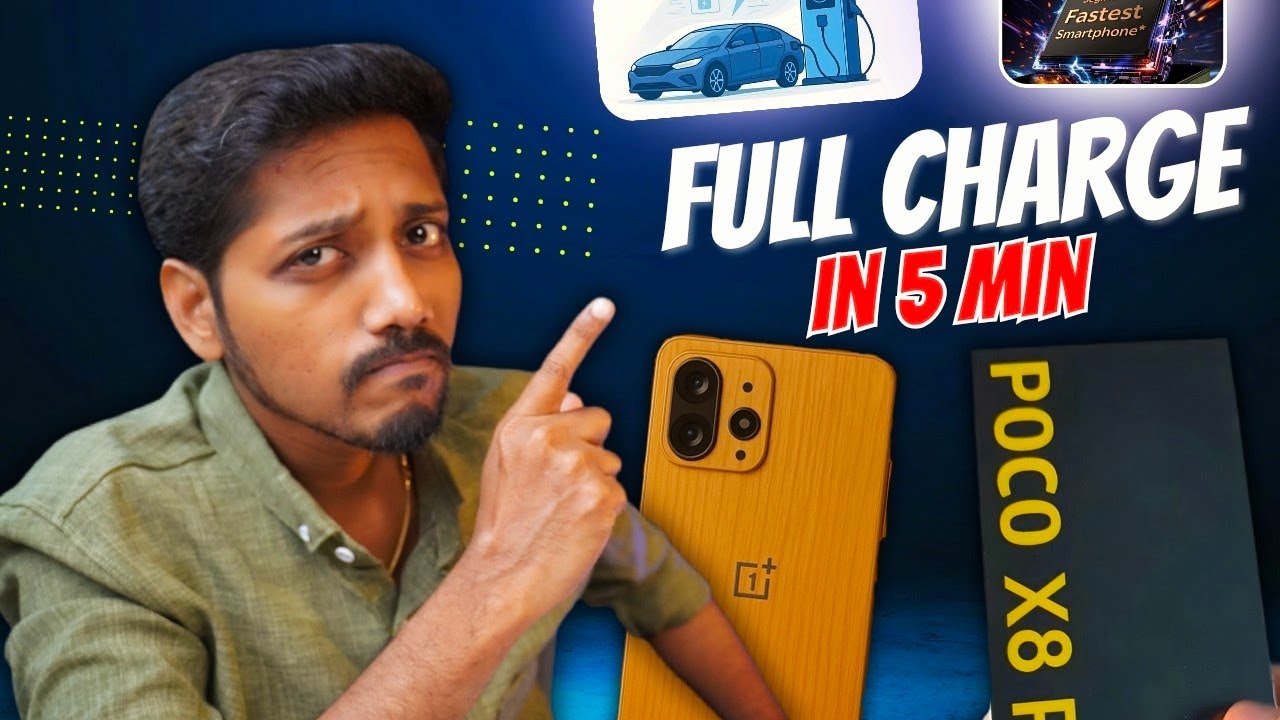 New Battery Full Charge in Just 5min 🔋😱 Poco X8 Pro Launch Update 🤩💥 OnePlus 15T On Board 🔥🔥
