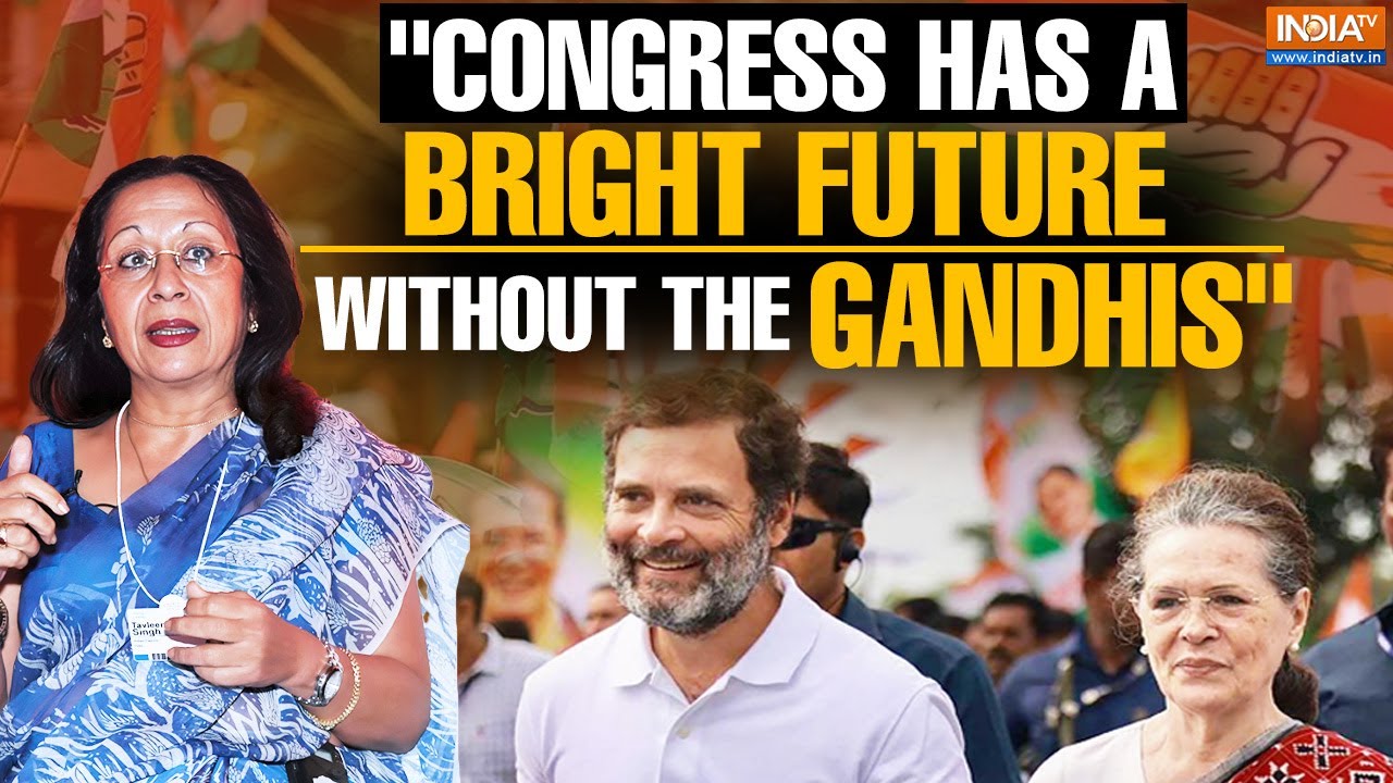 Congress and Gandhis: Here's what Indian columnist Tavleen Singh has to say | Exclusive Interview
