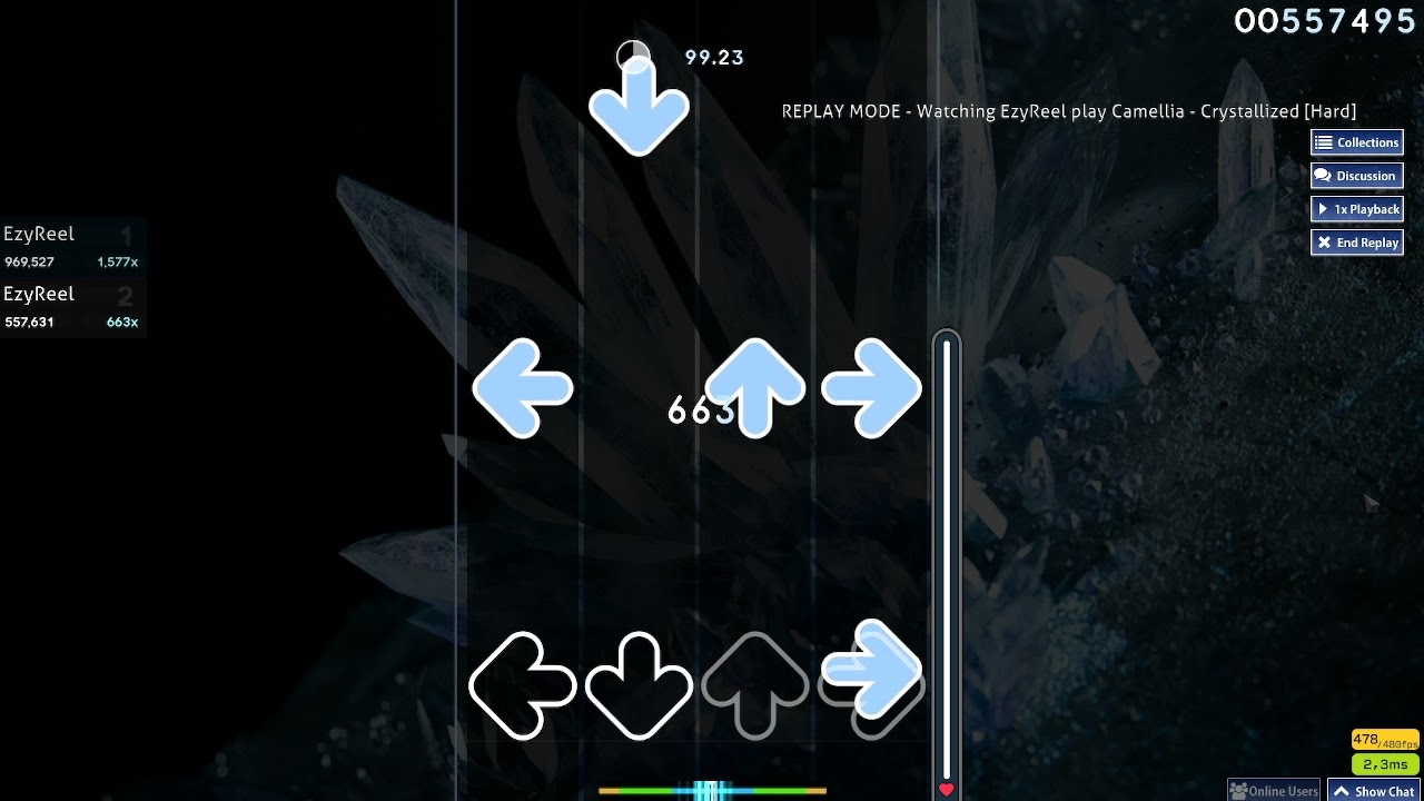 OSU MANIA [4K] Camellia - Crystallized (Map by me!)