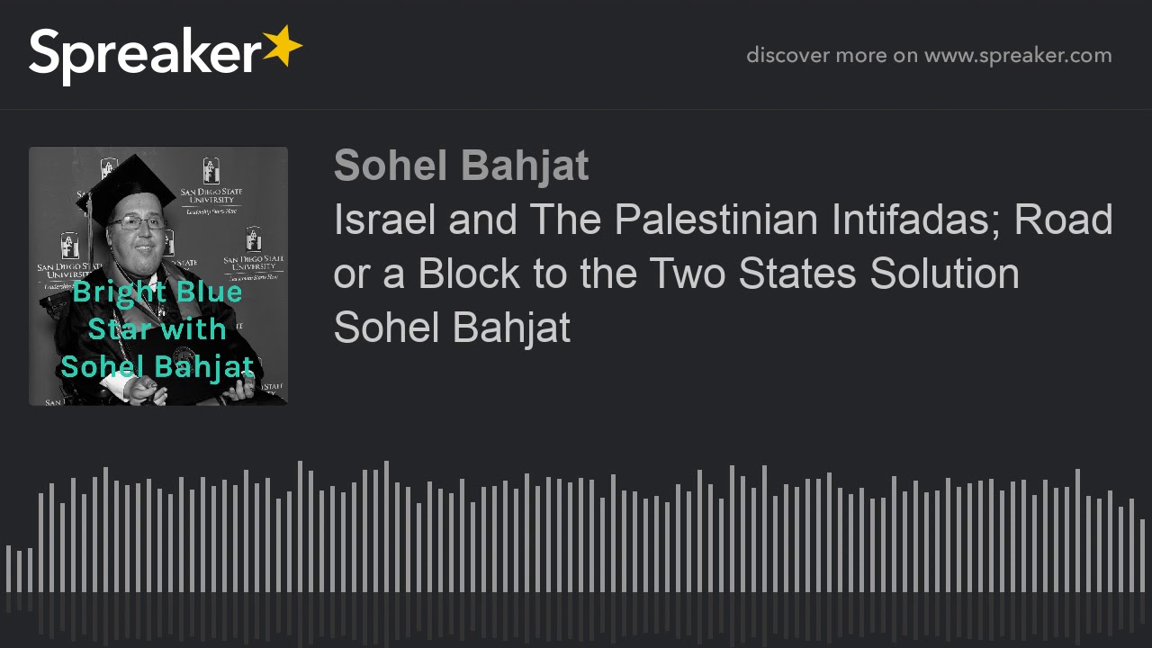 Israel and The Palestinian Intifadas; Road or a Block to the Two States Solution      Sohel Bahjat (