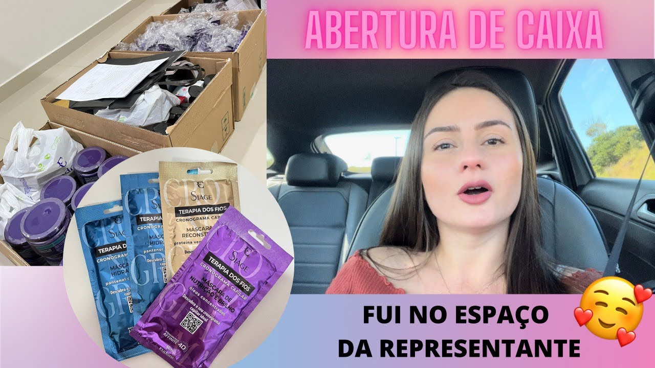 ABERTURA DE CAIXA EUDORA CICLO 8 | FUI NO ESPAÇO DA REPRESENTANTE BUSCAR OS PRODUTOS