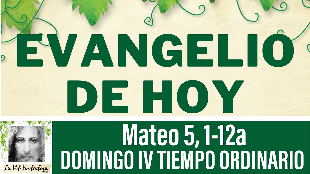 Mateo 5, 1-12a  | EVANGELIO DE HOY DOMINGO 1 DE FEBRERO, 2026 | @lavidverdadera820
