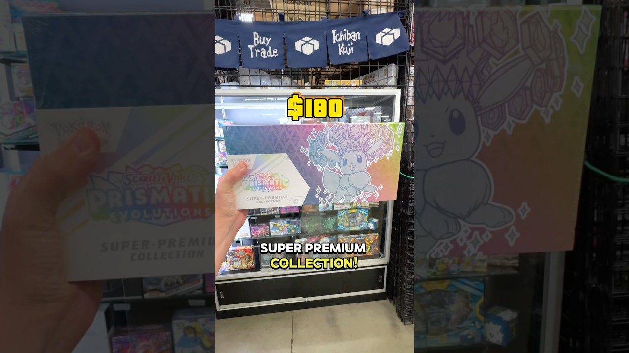 Kolekcja Prismatic Evolutions SUPER PREMIUM w 2025 roku 😯📈