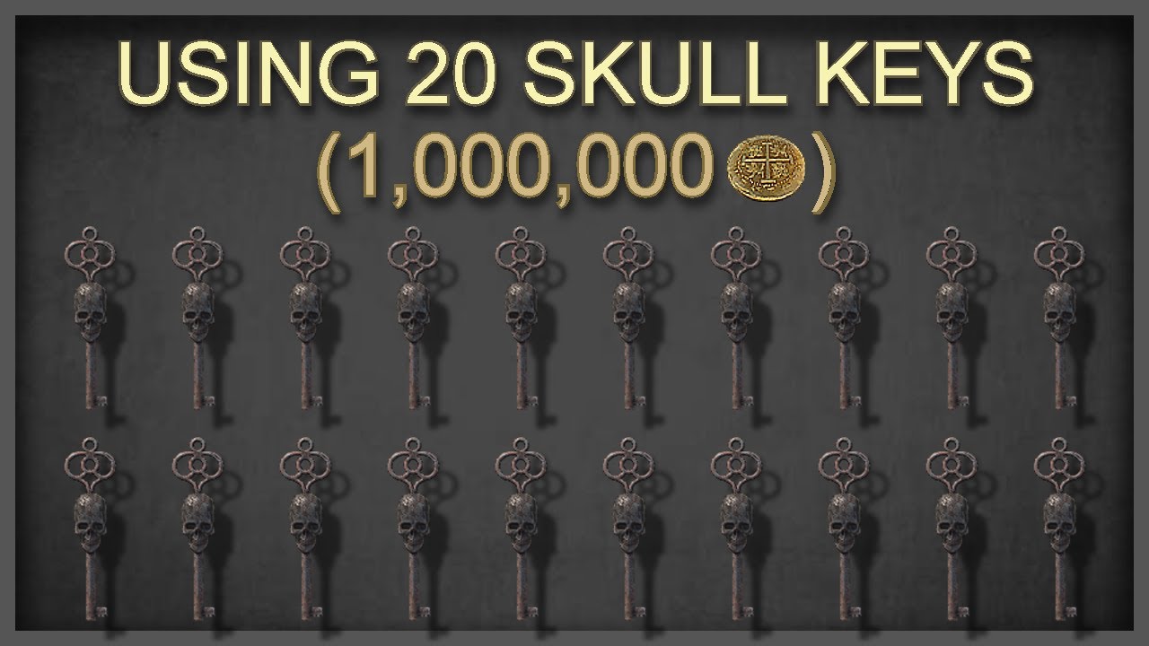 I opened 20 SKULL KEY DOORS and this is what happened...