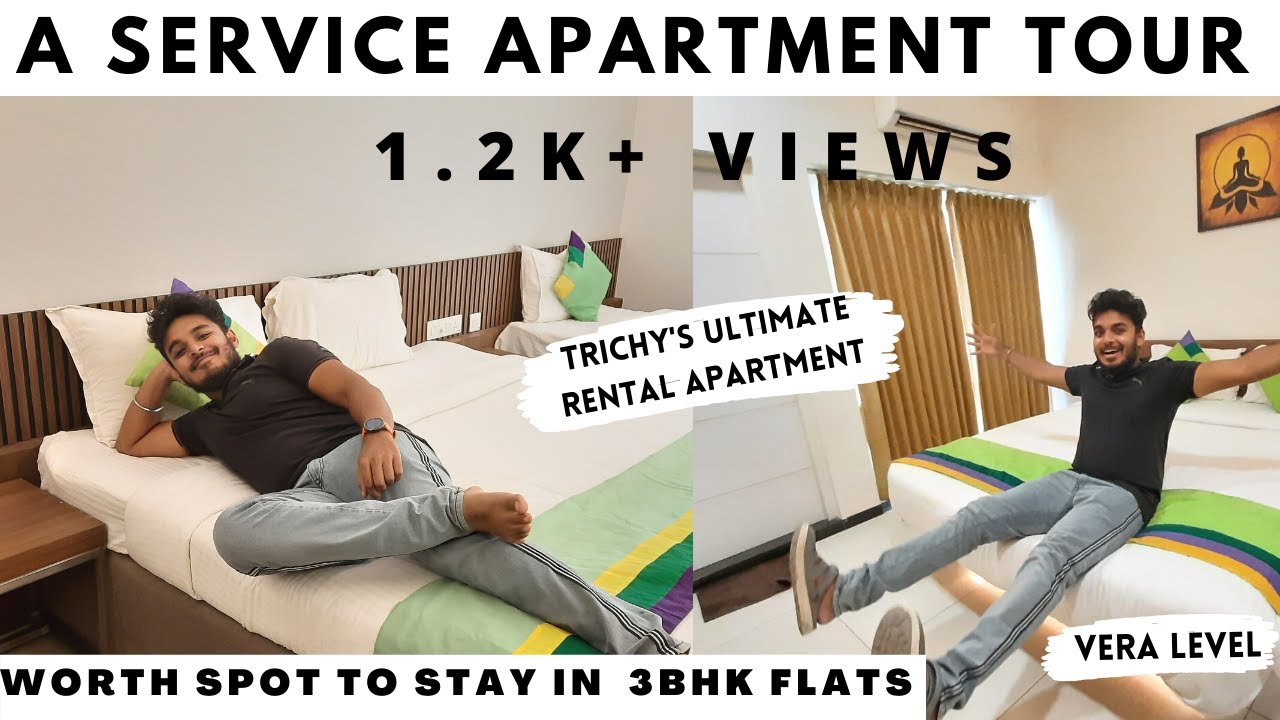 A Service apartment Tour | Best Place to stay with friends and family | Rohini Apart Hotel in Trichy