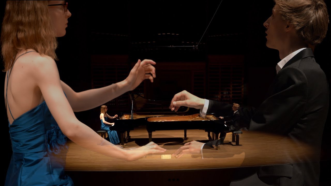 PAUL DUKAS: L'apprenti sorcier (Der Zauberlehrling) ∙ DUO Ada Aria & Ead Anner Rückschloß ∙ 4K UHD