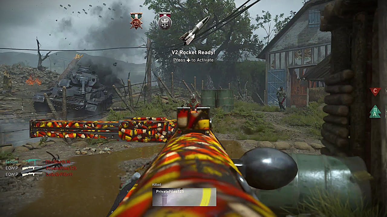 COD WWII - V2 Rocket on Pointe Du Hoc (HC)