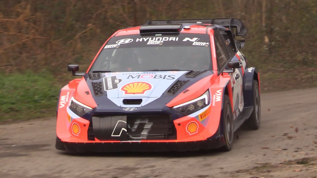 2025 Toyota and Hyundai Rally1 Non-Hybrid Cars in Action at Monza- Pure Sounds from WRC New Cars!!!