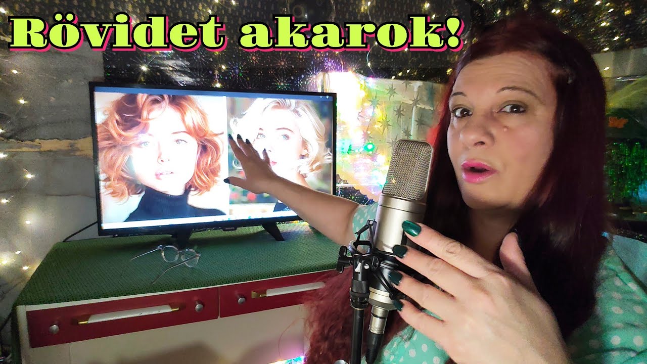 Frizurát választunk nekem✂️ Magyar ASMR #softspoken 