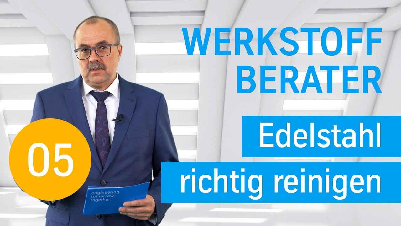 Edelstahl richtig reinigen | Der Werkstoff Berater von thyssenkrupp