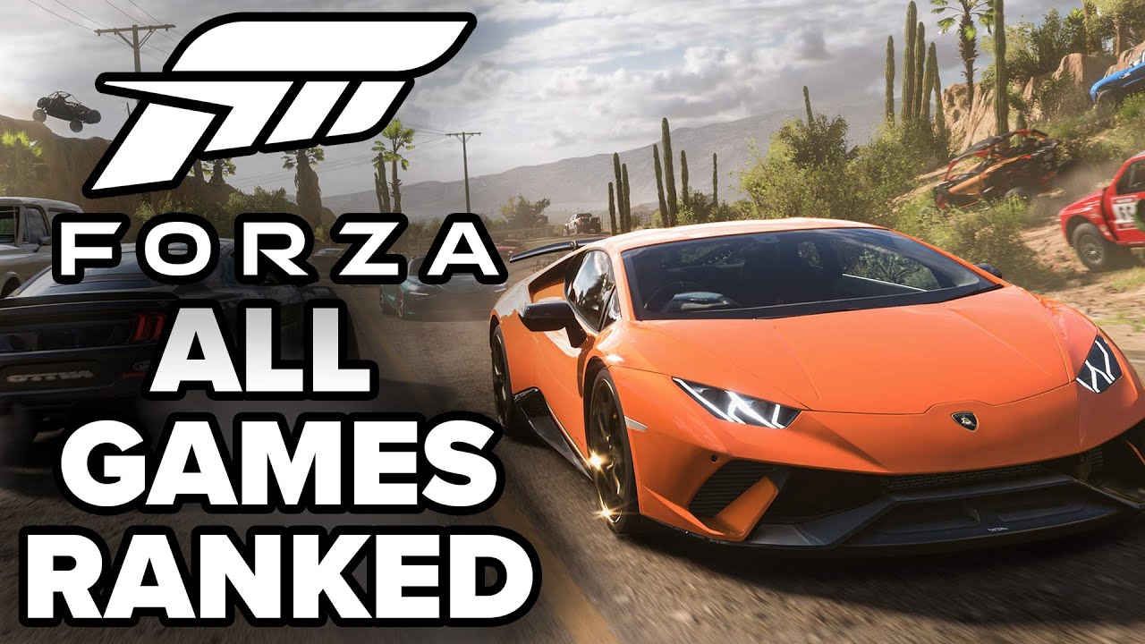 All Forza Games RANKED FROM GOOD TO GREATEST