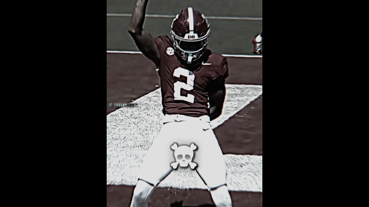 Ryan Williams BROKE the CFB Cover CURSE? 👀🔥 #shorts #nfl