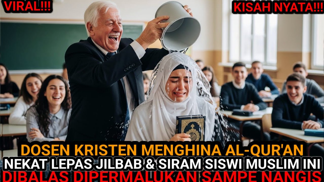 VIRAL!! DOSEN KRISTEN HINA AL-QURAN DI KELAS! DIBALAS DIPERMALUKAN MAHASISWI MUSLIMNYA DI DEBAT