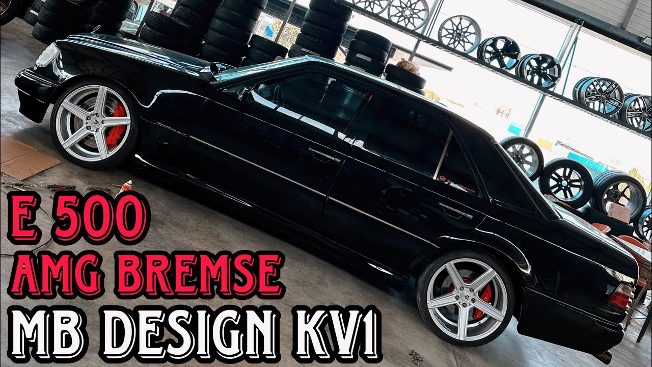 Deep Concave KV1 MB Design 19 Zoll Felgen in W124 E500 M113 V8