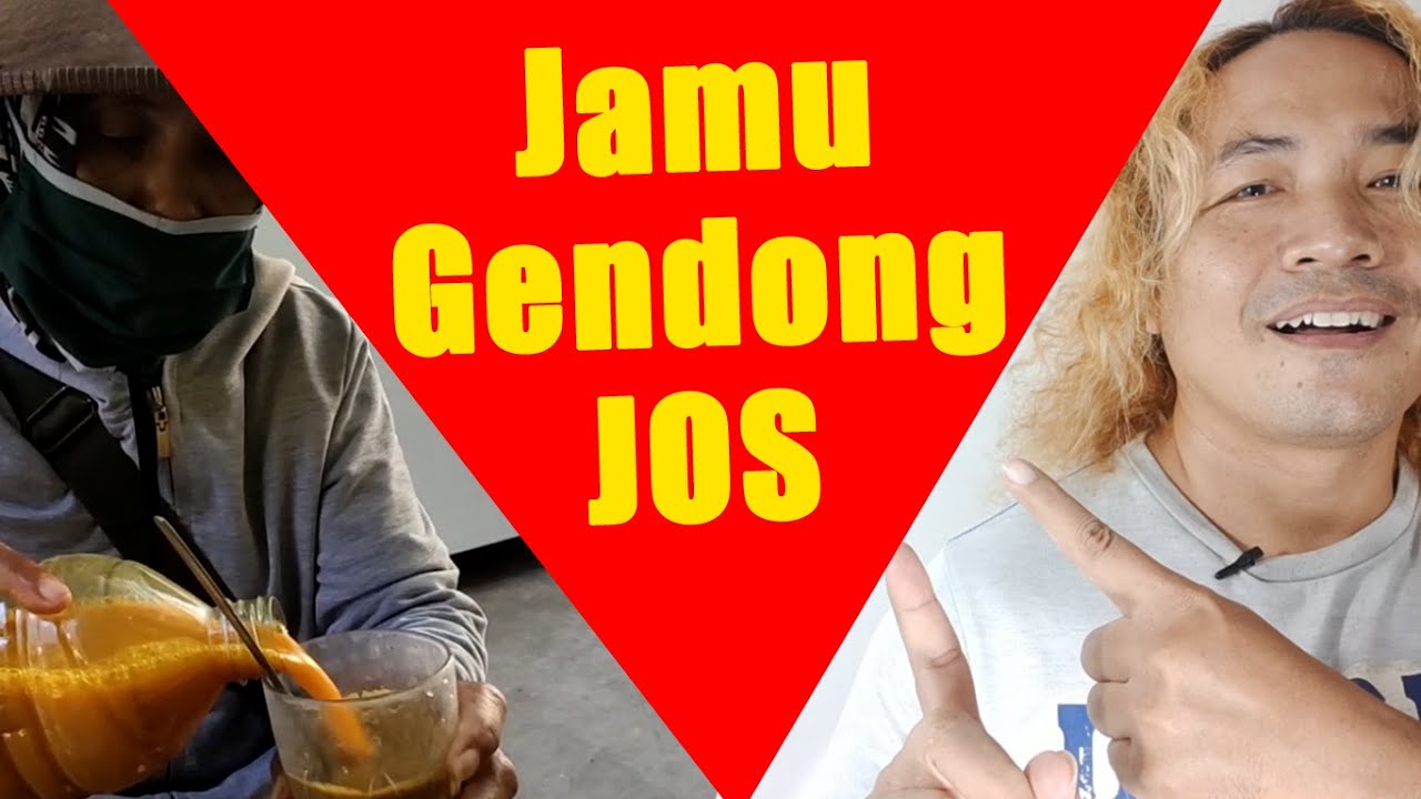 Minum Jamu Gendong Pinggir Jalan