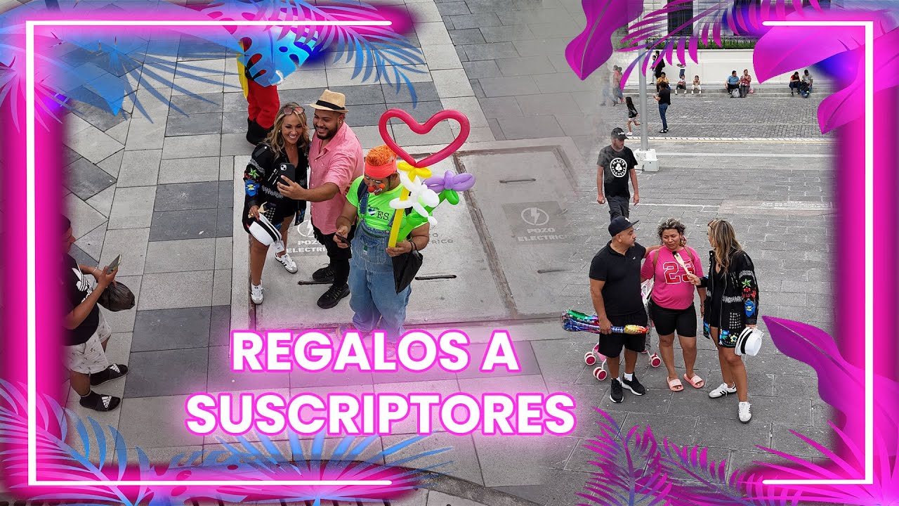 Regalamos PREMIOS en el CENTRO DE SAN SALVADOR