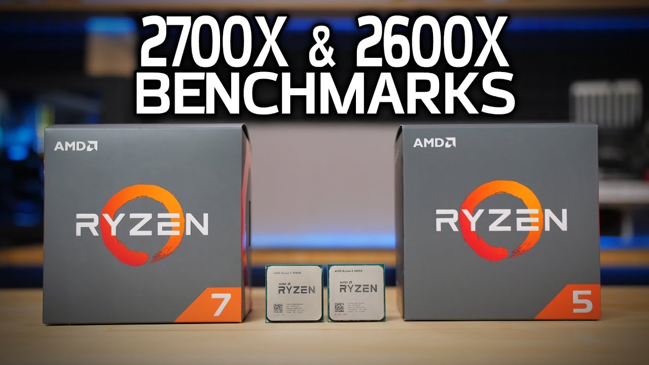 AMD 2700X & 2600X Benchmarks vs 8700K, 1800X & 1600X! RYZEN 2 LAUNCH