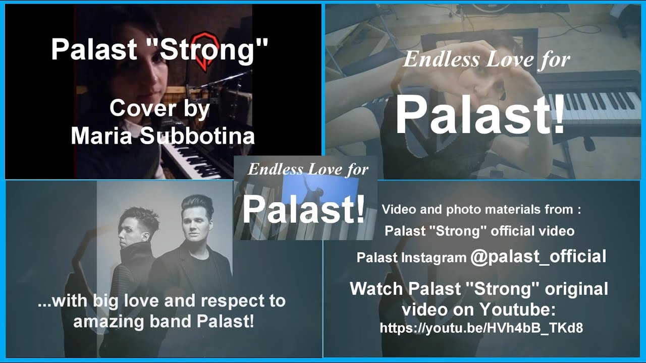 Maria Subbotina - Cover for PALAST "Strong"